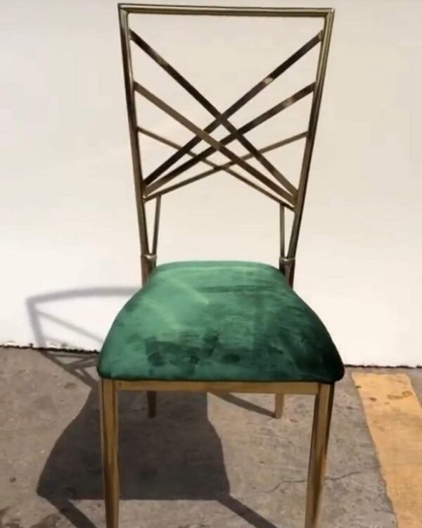 gold chameleon chairs