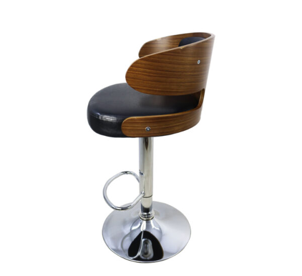 Bar Stool with wooden frame - Image 2