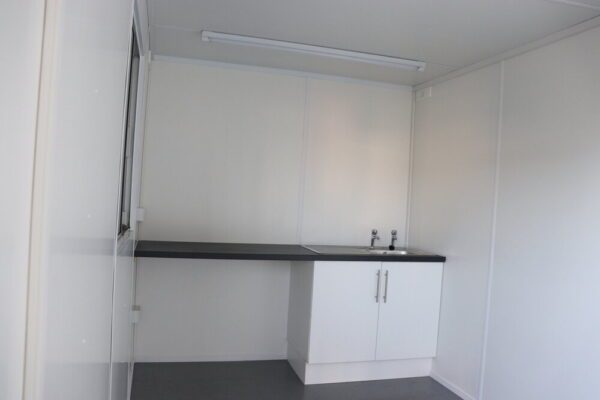 20'X8'  CONTAINER CONVERSION WITH SEPERATE TOILET - Image 6