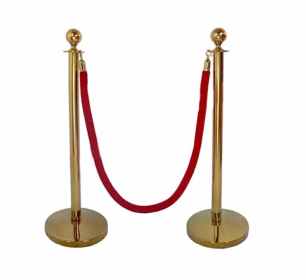 Round Top Stanchion Pole