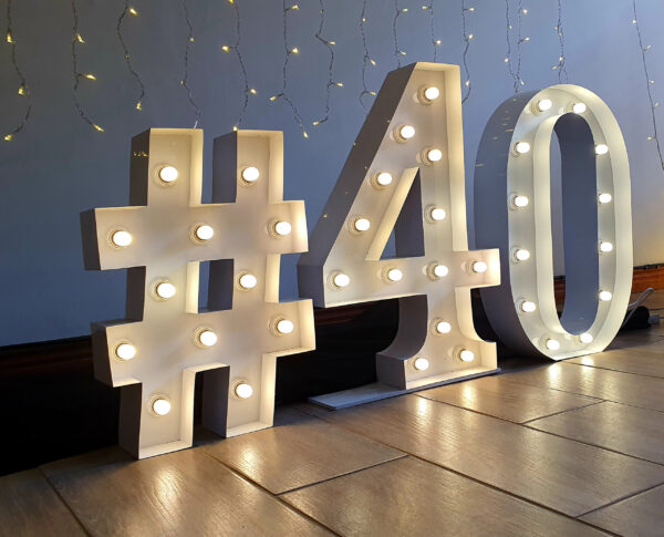 Marquee Numbers - Festive Lights | Lights for all occasions
