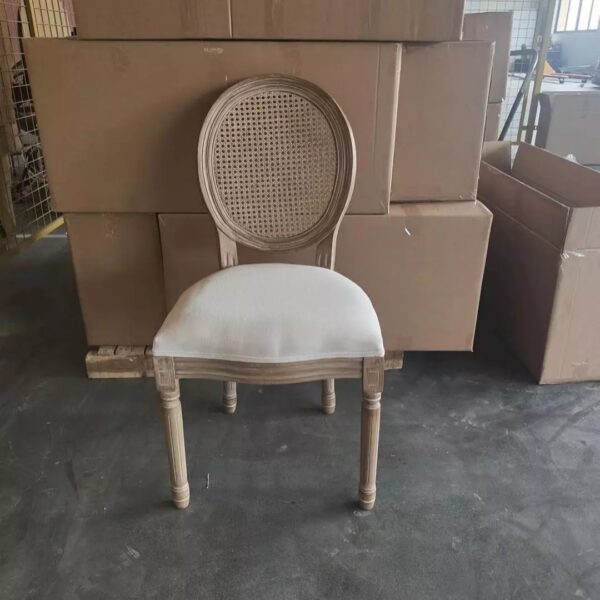 Wooden Louis dining chairs