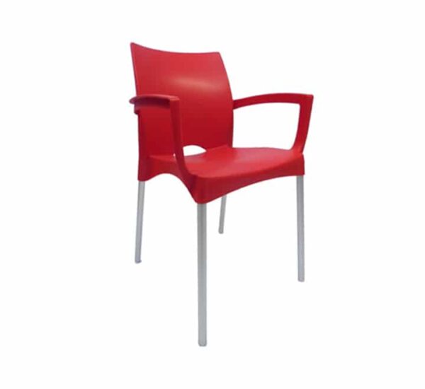Alexis cafe chair with arms