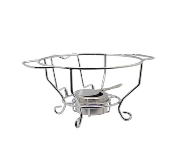 Round Chafing Dish with Glass Lid - Image 2