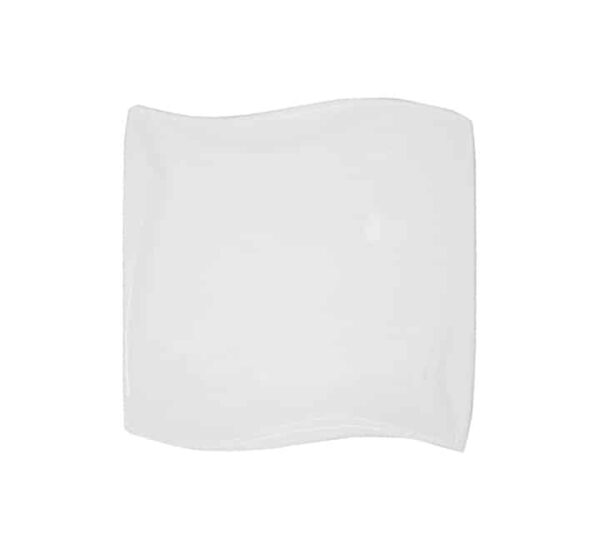 Square Dinner Plate White