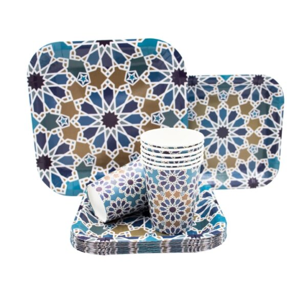 Disposable Plate/Cup Set 60pc
