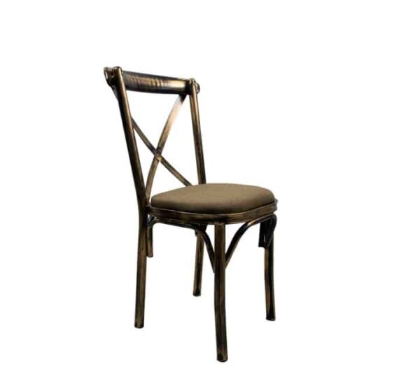Crossback metal  chair