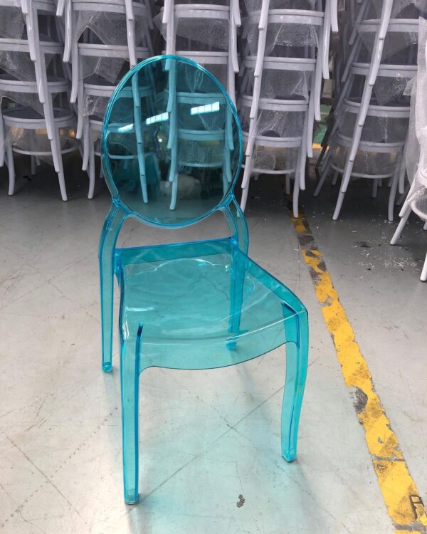 ghost plastic chair armless - Image 3