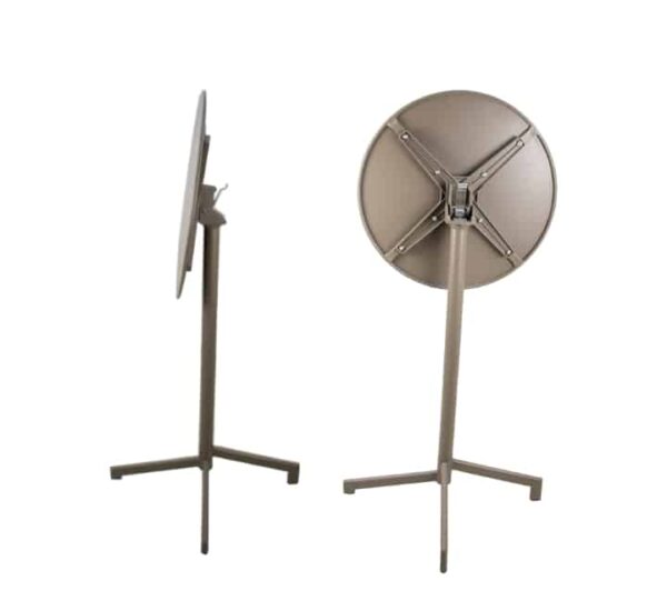 Adjustable Round Steel Table 60cm - Image 2