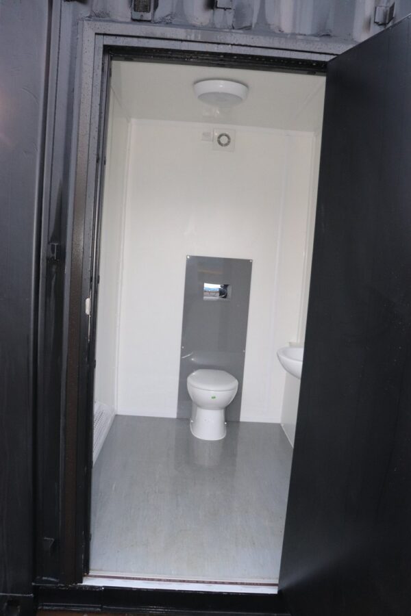 Three Bay Toilet Block Container Conversion 20' x 8' - Image 14