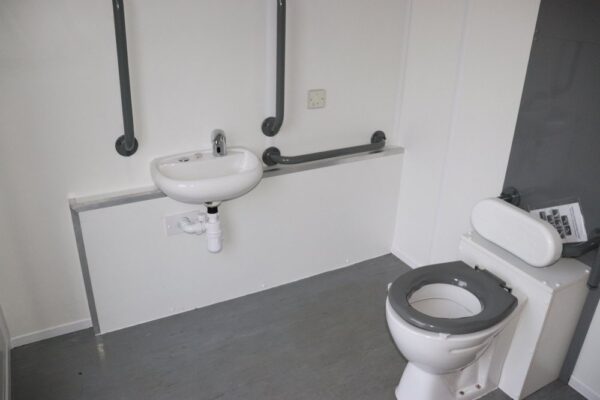 Three Bay Toilet Block Container Conversion 20' x 8' - Image 6