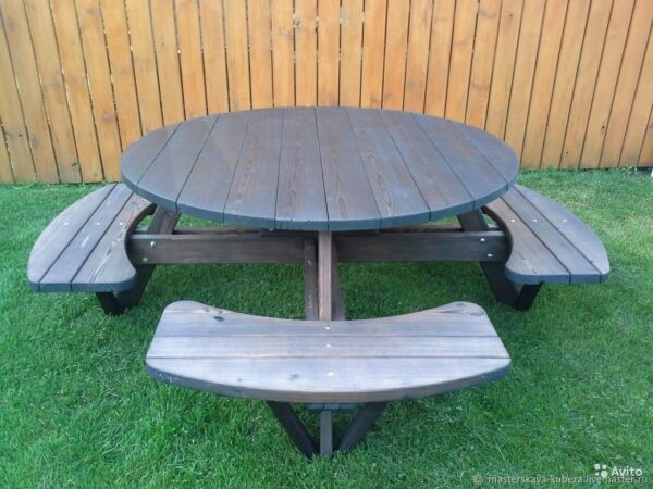 picnic bench 8 seaters